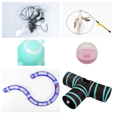 Automatic Cat Rolling Ball Toy