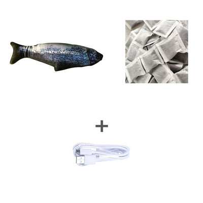 No-Catnip Electric Jumping Fish