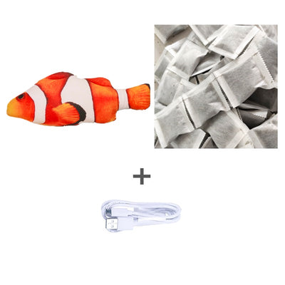 No-Catnip Electric Jumping Fish