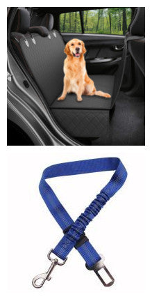 Dog Car Seat Cover Hammock with Mesh View