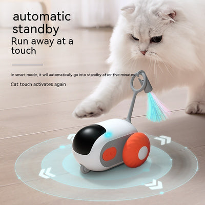 RC Interactive Cat Car Toy – USB Charging Self-Moving