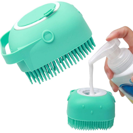 Soft Silicone Pet Bath & Massage Brush