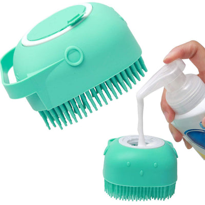 Soft Silicone Pet Bath & Massage Brush