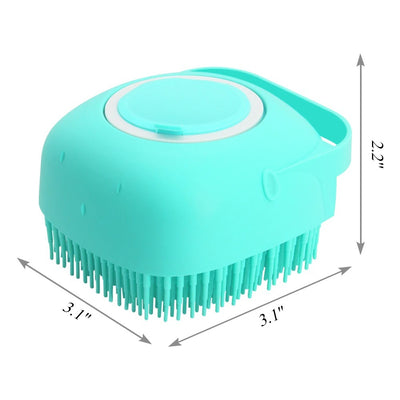 Soft Silicone Pet Bath & Massage Brush