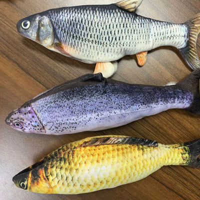 No-Catnip Electric Jumping Fish