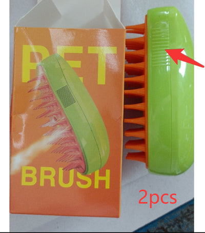 3-in-1 Electric Steam Pet Grooming Brush