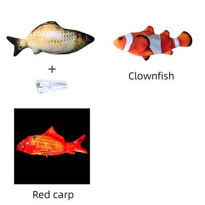 No-Catnip Electric Jumping Fish