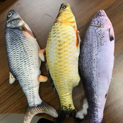 No-Catnip Electric Jumping Fish