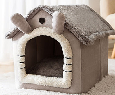 Foldable Dog House – Warm Cat & Dog Bed