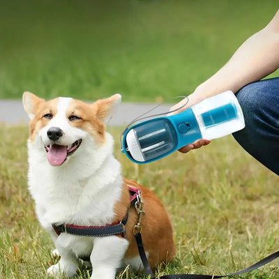 3-in-1 Portable Dog Water & Food Cup with Bag