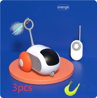RC Interactive Cat Car Toy – USB Charging Self-Moving
