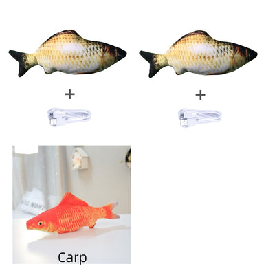 No-Catnip Electric Jumping Fish