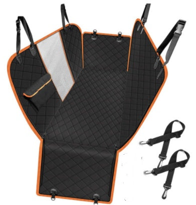 Dog Car Seat Cover Hammock with Mesh View