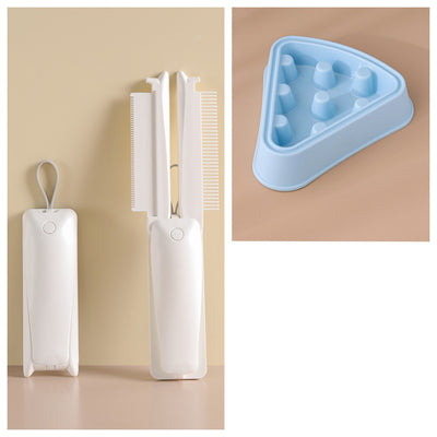 Pet Hair Removal & Grooming Brush