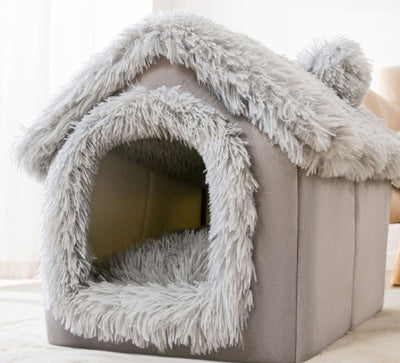 Foldable Dog House – Warm Cat & Dog Bed