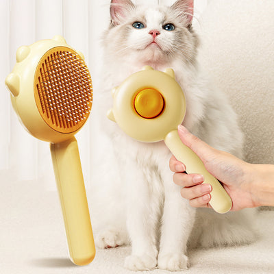 Pet Massage Hair Remover Brush