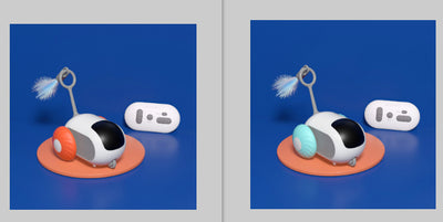 RC Interactive Cat Car Toy – USB Charging Self-Moving