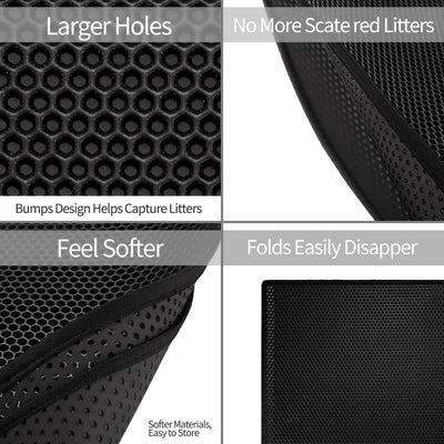 Double-Layer Honeycomb Litter Mat