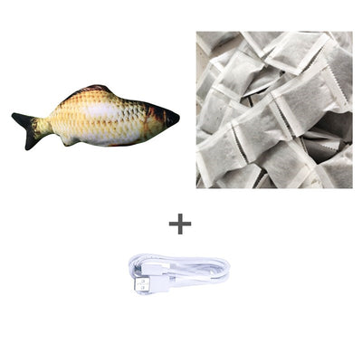 No-Catnip Electric Jumping Fish