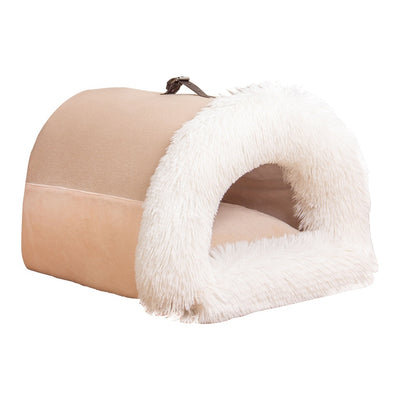 Portable Warm Pet Nest – Autumn & Winter Dog & Cat Bed