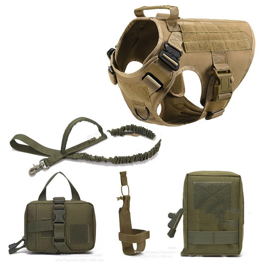 Tactical K9 Dog Harness Set