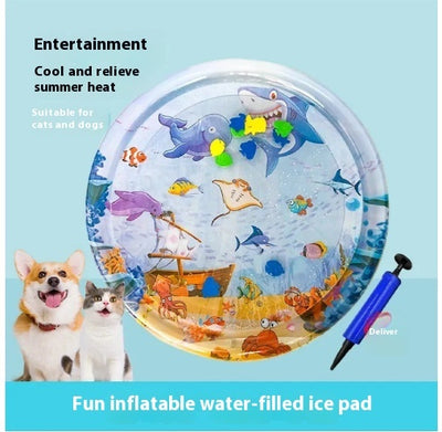 Summer Cooling Pet Mat – Ice Pad for Dogs & Cats