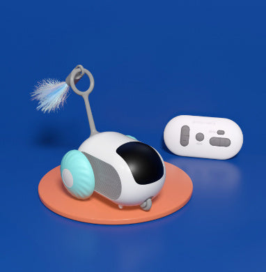 RC Interactive Cat Car Toy – USB Charging Self-Moving