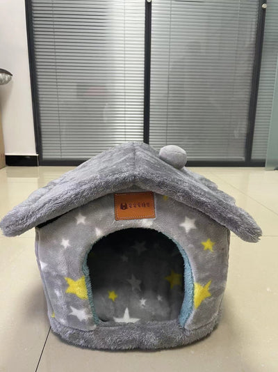 Foldable Dog House – Warm Cat & Dog Bed