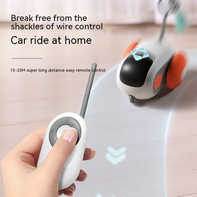 RC Interactive Cat Car Toy – USB Charging Self-Moving