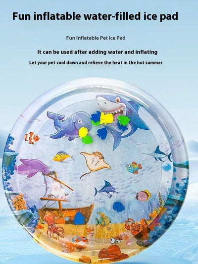 Summer Cooling Pet Mat – Ice Pad for Dogs & Cats