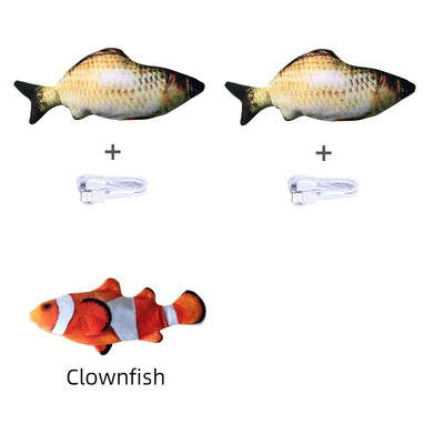 No-Catnip Electric Jumping Fish