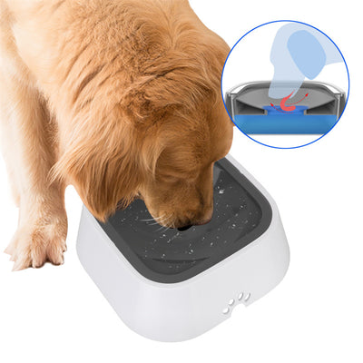 1.5L Anti-Spill Slow Water Bowl for Cats & Dogs