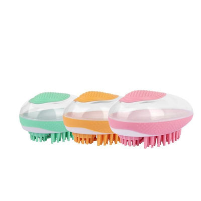 Dog & Cat SPA Brush – 2-in-1 Silicone Groomer