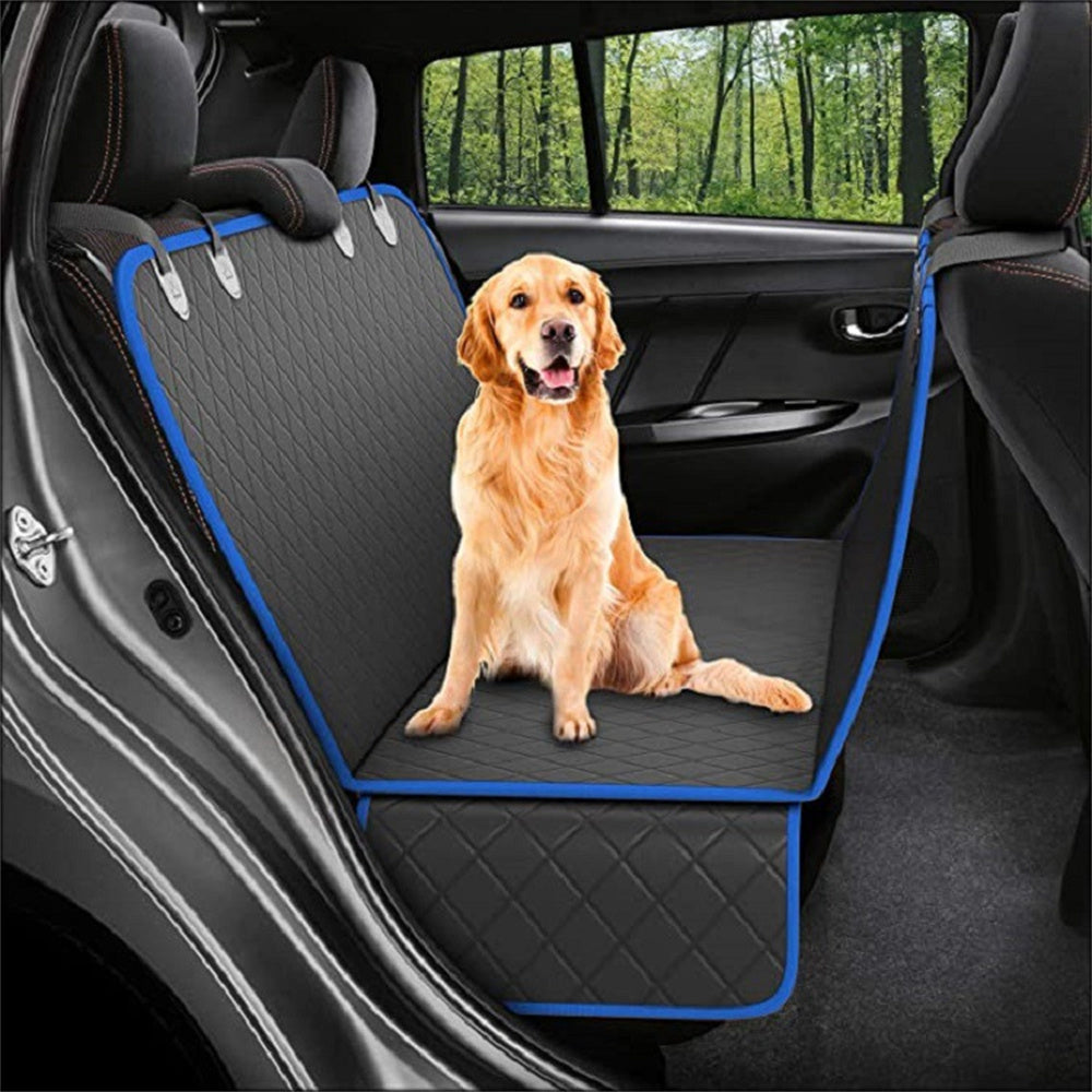 Dog Car Seat Cover Hammock with Mesh View