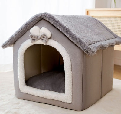 Foldable Dog House – Warm Cat & Dog Bed